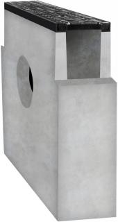 Sběrná betonová vpusť BIELBET B125 s litinovou mříží 500 x 150 x 500 mm 150 mm