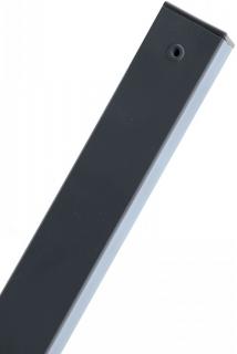 Sloupek čtyřhranný PILOFOR 60 x 60 mm poplastovaný 2000 mm antracit