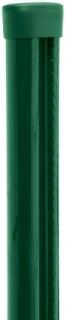 Sloupek kulatý PILCLIP 48 mm poplastovaný s montážní lištou 2500 mm zelený