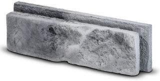 Steinblau Betonový cihlový obklad MODENA 25,5 x 7,5 cm šedý