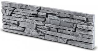 Steinblau Betonový obklad kámen CUBANA 49,2 x 14,5 cm grafit