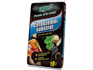 Substrát Černozemní pro celou zahradu 18 l AGRO