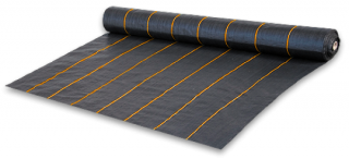Tkaná mulčovací textilie BRADAS 90 g/m2 černá 0,4 x 100 m