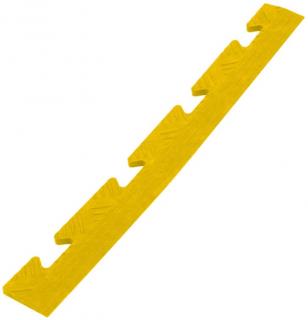 Ukončovací lišta LINEA TENAX DIAMOND PLATE 48 x 5,1 x 0,8 cm vnitřní zámky žlutá 1 ks