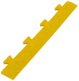 Ukončovací lišta LINEA TENAX DIAMOND PLATE 48 x 7 x 0,8 cm vnější zámky žlutá 1 ks