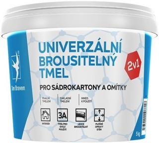 Univerzální brousitelný tmel 1,5 kg bílý