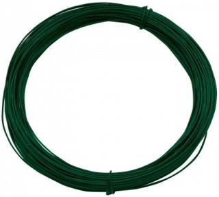 Vázací drát Zn + PVC 50 m zelený 1,4 mm Pilecký