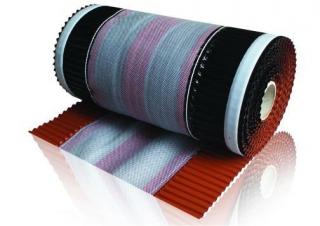 Větrací pás hřebene a nároží samolepicí 310 x 5000 mm hnědá VENTI ROLL