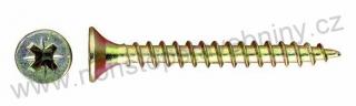 Vrut do dřeva celozávit 3,5x20mm šroub (1000ks/bal)