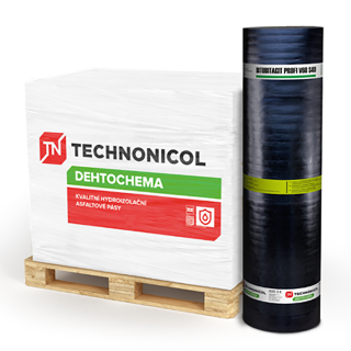 VÝPRODEJ 2. JAKOST - Asfaltový pás oxidovaný Bitubitagit PROFI V60 S40 Dehtochema 4 mm (10 m2)