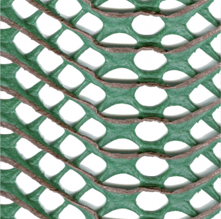 Zatravňovací rohož TENAX GP FLEX 1800 2 x 20 m zelená 40 m²