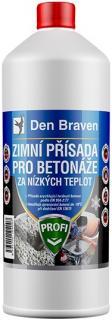 Zimní Profi přísada pro betonáže za nízkých teplot 1 l Den Braven