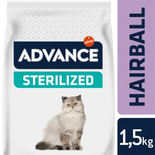 ADVANCE CAT Sterilized Hairball 1,5 kg