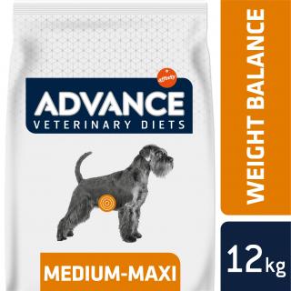 ADVANCE-VETERINARY DIETS Dog Weight Balance Medium/Maxi 12 kg