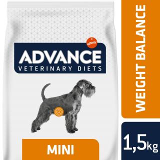 ADVANCE-VETERINARY DIETS Dog Weight Balance Mini 1,5 kg