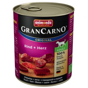 Animonda GranCarno Adult hovězí + srdce 800 g