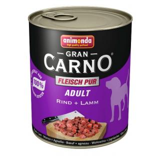 Animonda GranCarno Adult konzerva pro psy hovězí + jehněčí 400 g