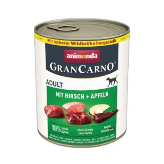 Animonda GranCarno Adult konzerva pro psy s jelením masem a jablky 800 g