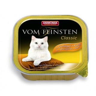 Animonda Vom Feinsten Classic paštika pro kočky drůbež + telecí 100 g