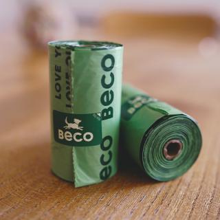 Beco Bags,EKO sáčky 1 rolka po 15 ks - Kompostovatelné