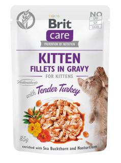 Brit Care Cat Kitten Fillets in Gravy Turkey 85 g