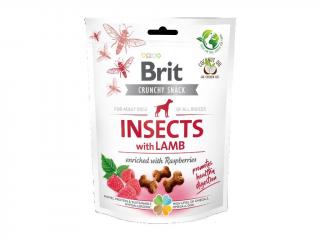 Brit Care Dog Crunchy Cracker s hmyzem, jehněčím a maliny 200 g