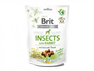 Brit Care Dog Crunchy Cracker s hmyzem, králíkem a fenyklem 200 g