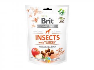 Brit Care Dog Crunchy Cracker s hmyzem, krůtou a jablky 200 g