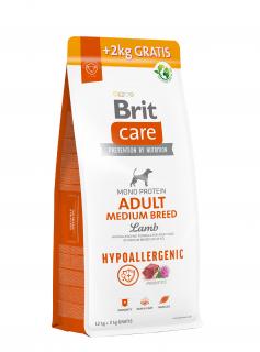 Brit Care Dog Hypoallergenic Adult Medium Breed 12 + 2 kg