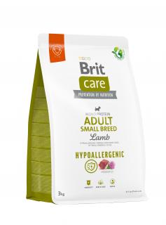 Brit Care Dog Hypoallergenic Adult Small Breed - lamb and rice 3kg