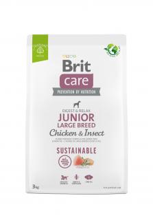 Brit Care Dog Sustainable Junior Large Breed, 3kg