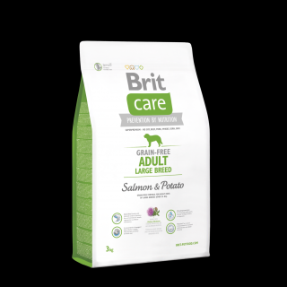 Brit Care Grain Free Adult Large Breed Salmon & Potato 3 kg