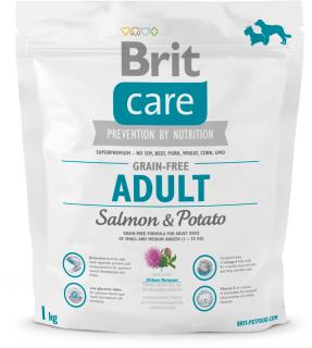 Brit Care Grain Free Adult Salmon & Potato 1 kg