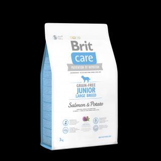 Brit Care Grain Free Junior Large Breed Salmon & Potato 3 kg
