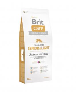 Brit Care Grain Free Senior Light Salmon & Potato 12 kg
