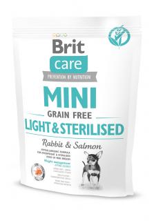 Brit Care Mini Grain Free Light & Sterilised 400 g