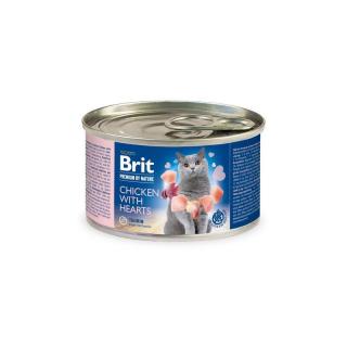 Brit Premium by Nature cat chicken with Hearts 200 g