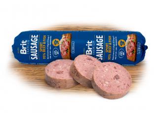 Brit Sausage Beef & Fish-Sport formula 800 g
