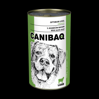 CANIBAQ Classic konzerva pes - jehněčí 6 x 1250 g