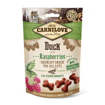 Carnilove Cat Crunchy Snack Duck, Raspberries meat 50 g
