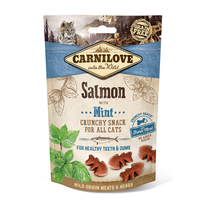 Carnilove Cat Crunchy Snack Salmon,Mint,meat 50 g