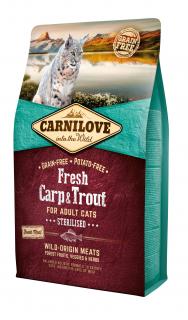 Carnilove Cat Fresh Carp & Trout Sterilized 2 kg
