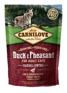 Carnilove Cat Grain Free Duck&Pheasant Adult Hairball Control 400 g