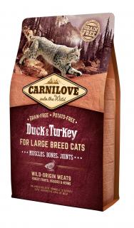 Carnilove Cat Grain Free Duck & Turkey LB Cat Muscles, Bones, Joints 2 kg