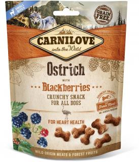 Carnilove Dog Crunchy Snack Ostrich, Blackber and fresh meat 200 g
