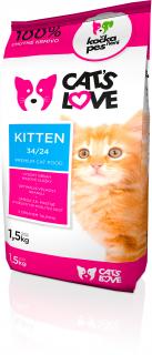 Cats love Kitten 1,5 kg