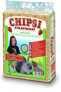 Chipsi Strawberry podestýlka 60 l
