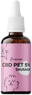 Curepoint CBD olej 5% klobása 10 ml