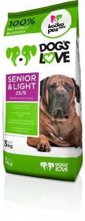 Dogs love Senior&light 3kg
