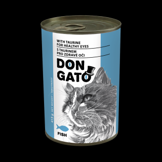 DON GATO konzerva kočka – ryba 10×415 g